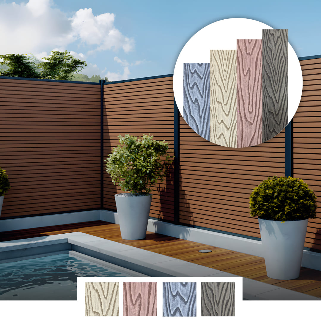 Tabla madera WPC - Corta Vista - 290cm