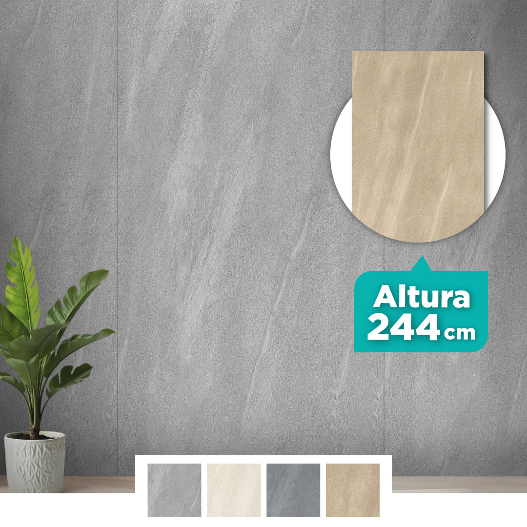 Placas PVC - Piedra Pizarra opaca
