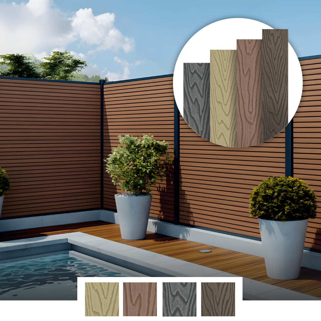 Tabla madera WPC - Corta Vista - 290cm